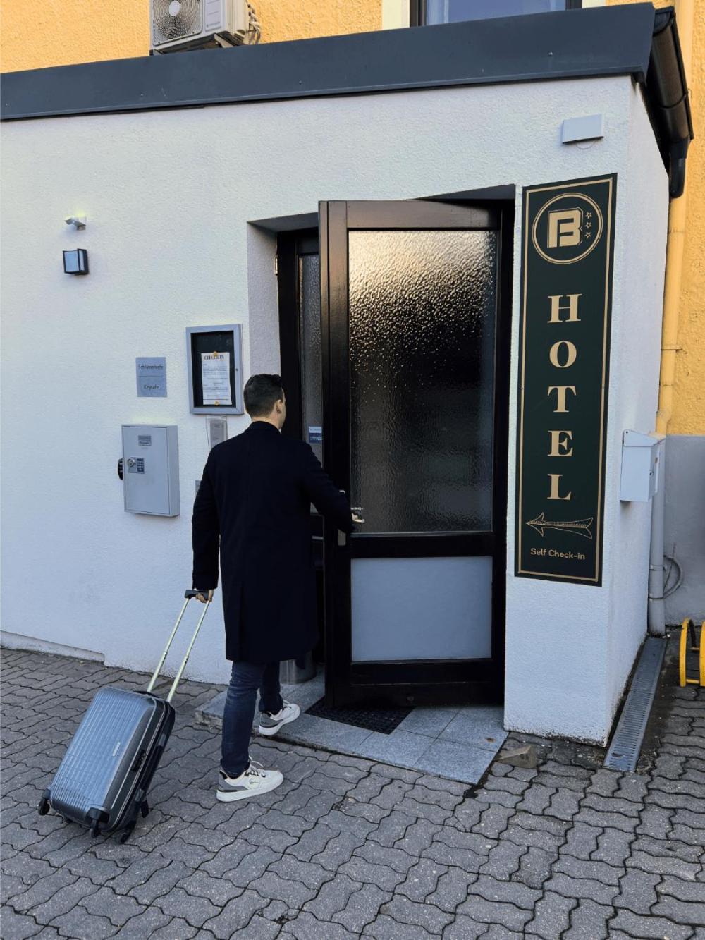 Hotel Blie, Bed & Breakfast, Self Check-In Horn Eksteriør billede